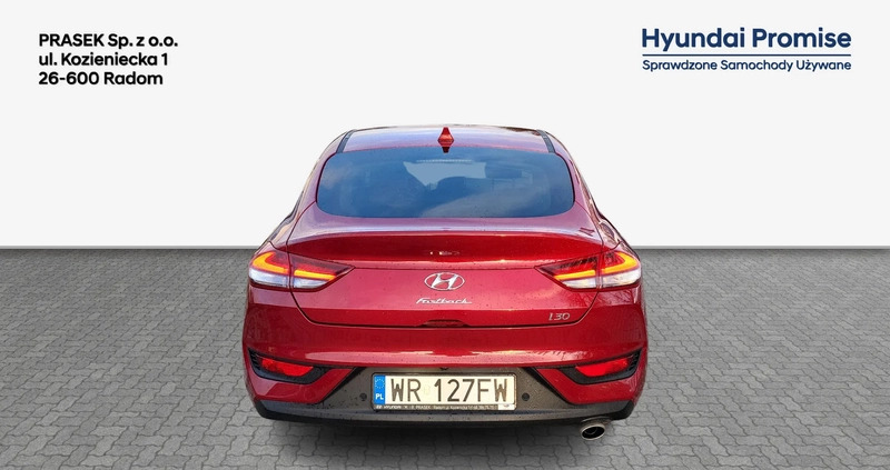 Hyundai I30 cena 112400 przebieg: 11800, rok produkcji 2022 z Czaplinek małe 232